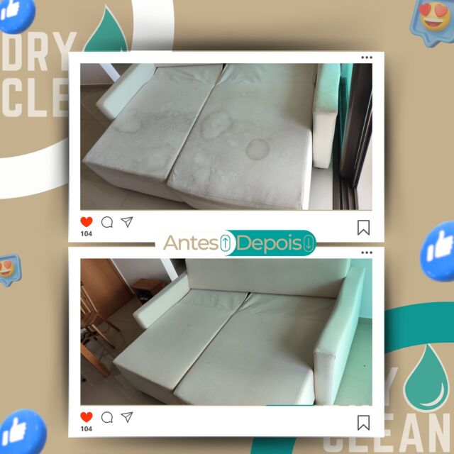 ✨ Transformação que fala por si! ✨
Você sabia que é possível recuperar a aparência do seu sofá? Veja o antes e depois deste serviço de limpeza profunda. Com nossa técnica especializada, removemos manchas e restauramos a beleza do tecido, trazendo frescor e conforto de volta ao seu lar. 🛋️💧

📲 Agende agora e descubra a diferença que uma limpeza profissional faz!

#LimpezaDeEstofados #AntesEDepois #EstofadosLimpos #Conforto #SofáNovo #Impermeabilização #SatisfaçãoGarantida #higienização